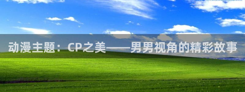 里番库 漫画：动漫主题：CP之美——男男视角的精彩故事